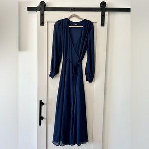Lulus Bridesmaid/Formal Wrap Dress